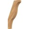 Ekena Millwork 3 1/2"W x 12"D x 24"H Funston Smooth Knee Brace, Western Red Cedar BRC04X12X24FST00SWR - alternate 1